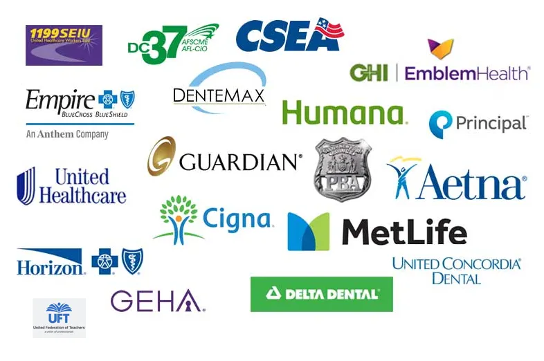 Accepted Insurances Logos